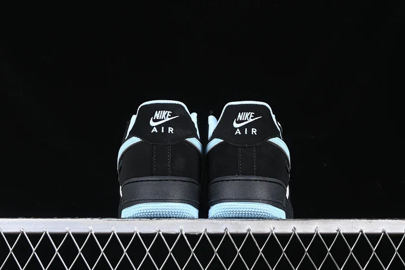 Nike Air Force 1 "Black/White/Tourquise"