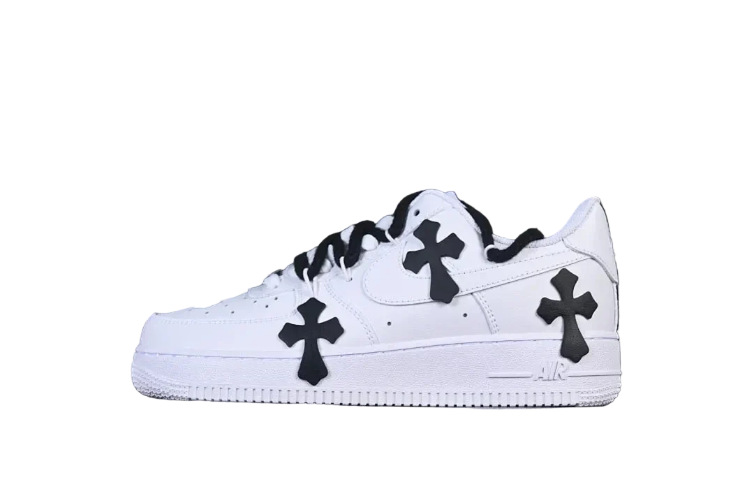 Nike Air Force 1 '07 "White Chrome Hearts"
