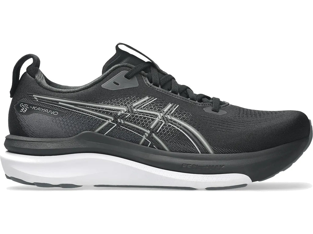 ASICS Men's GEL-KAYANO 33 - BLACK/WHITE