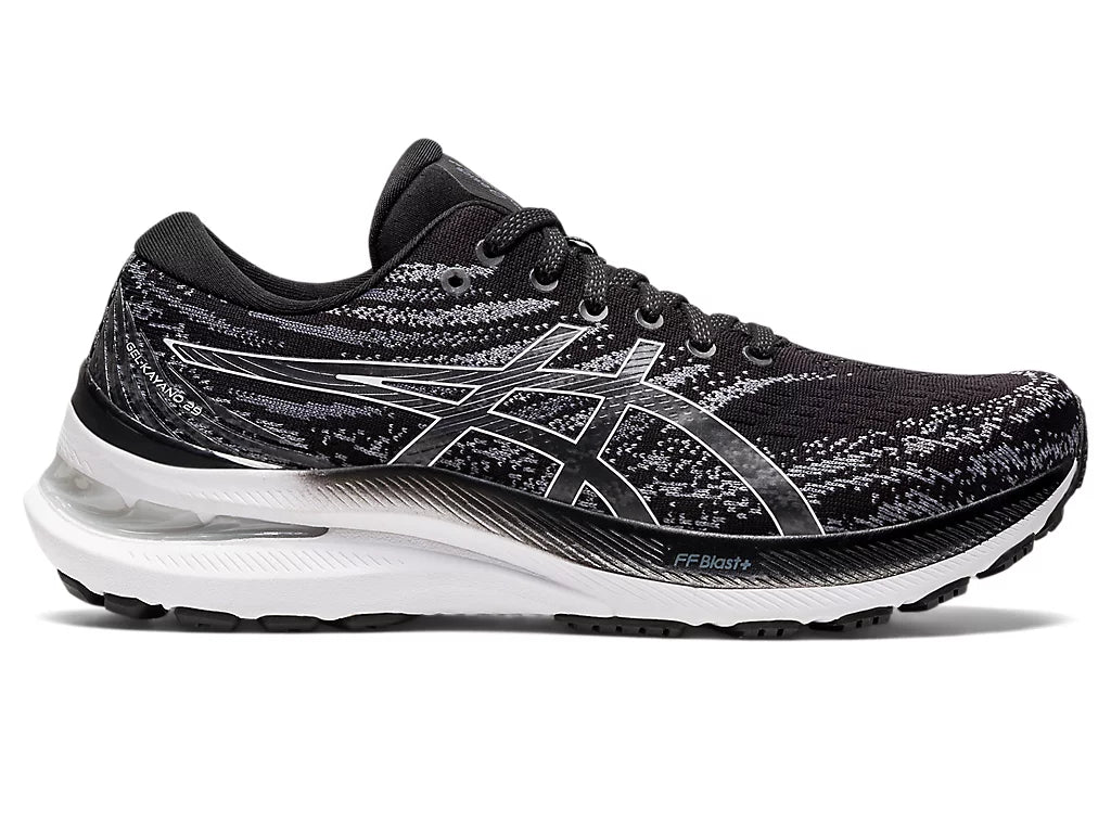 Asics Womens Gel-Kayano 29- Black/White (1012B272-002)