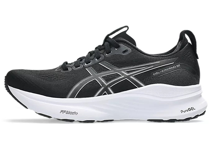 Womens ASICS Gel Kayano 32 Wide-Black/White