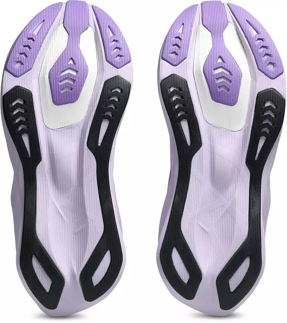 ASICS Women's NOVABLAST 6 WIDE - WHITE/MURASAKI
