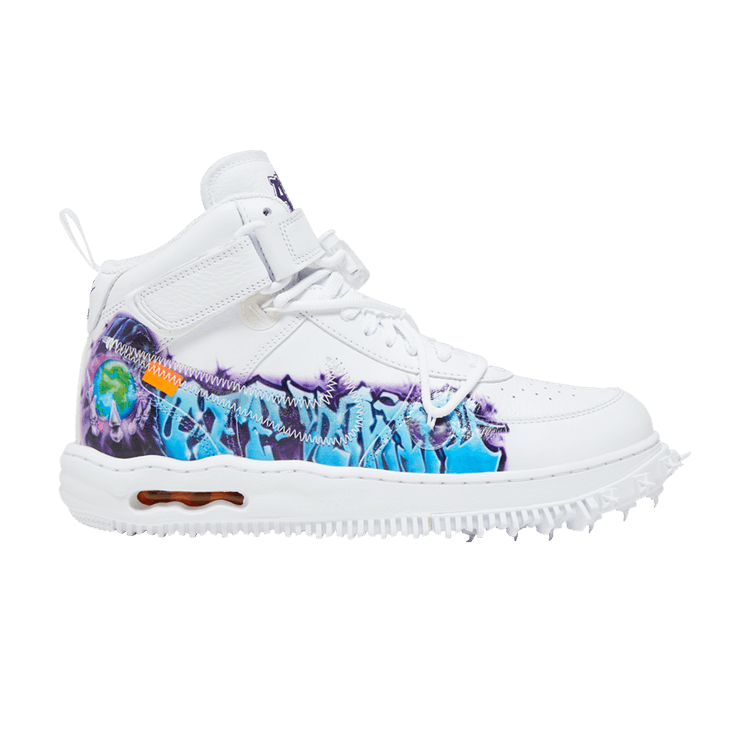 Off-White x Nike Air Force 1 Mid SP Leather 'Graffiti'