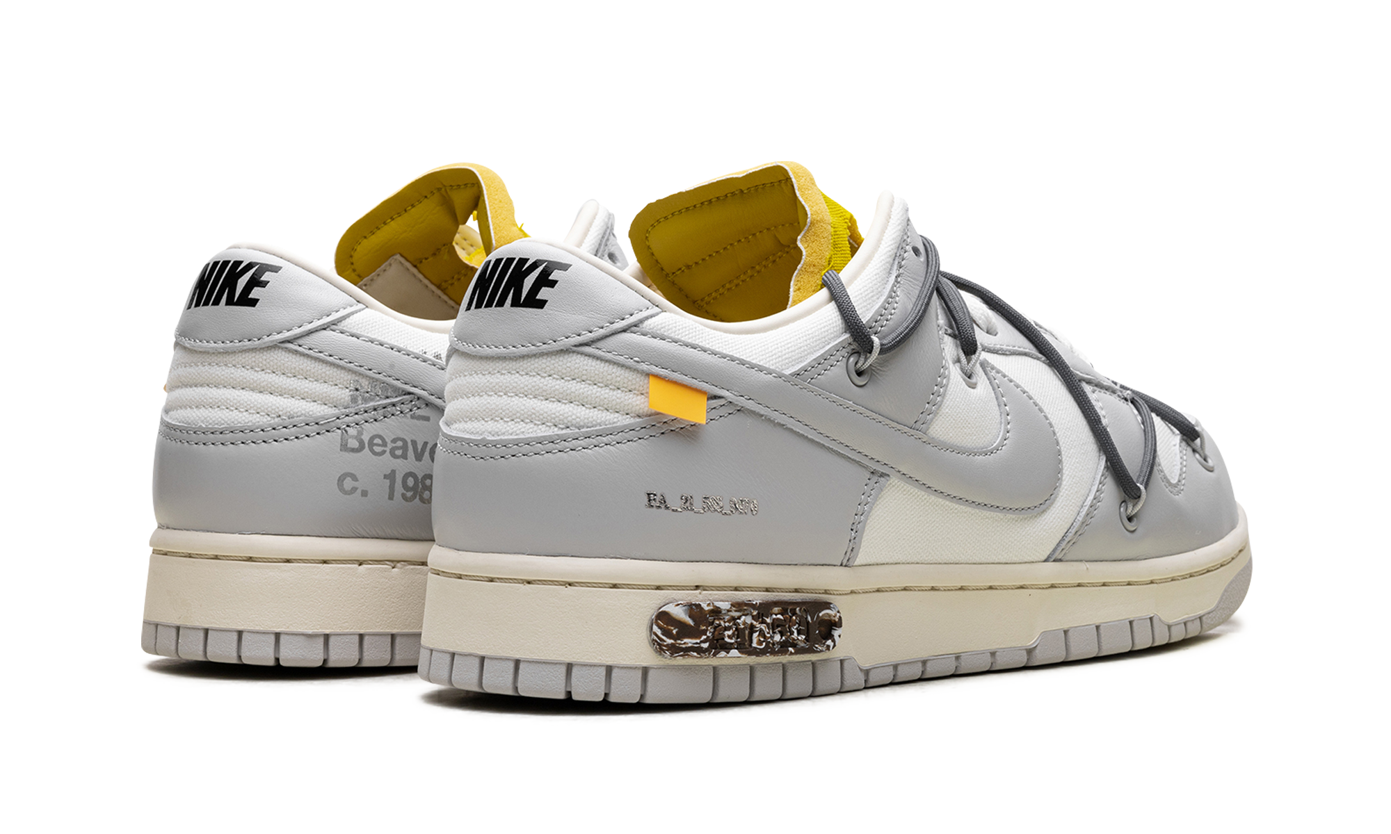 Dunk Low "Off-White - Lot 41" DM1602 105