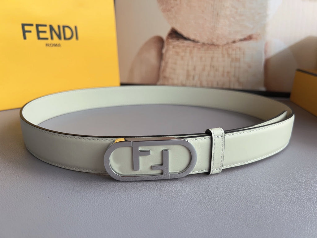 BL263 Fendi Women's 3.0 cm Leather Belt