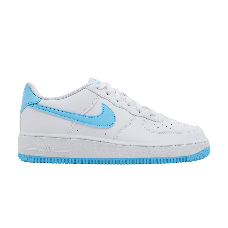 Nike Air Force 1 GS 'White Aquarius Blue'
