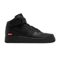 Supreme x Nike Air Force 1 Mid 'Box Logo - Triple Black'