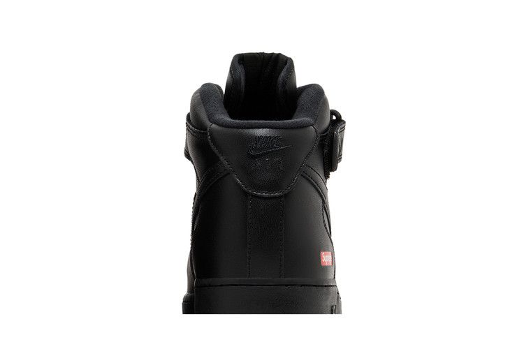 Supreme x Nike Air Force 1 Mid 'Box Logo - Triple Black'