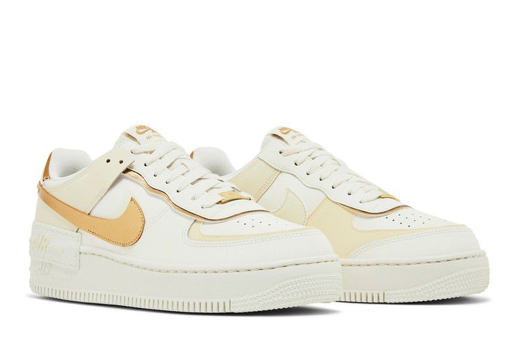 Nike Wmns Air Force 1 Shadow 'Sail Metallic Gold'