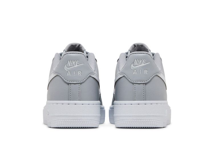 Nike Air Force 1 GS 'Wolf Grey' — Wolf Grey/Pure Platinum/White