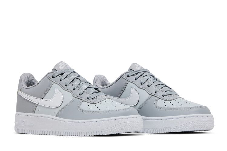 Nike Air Force 1 GS 'Wolf Grey' — Wolf Grey/Pure Platinum/White