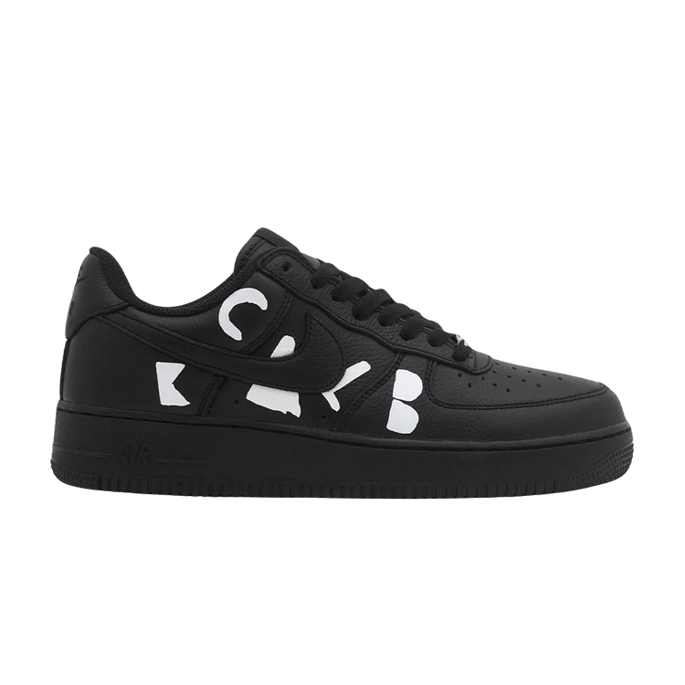 BLACK Comme des Garçons x Nike Air Force 1 Low Retro 'Black' Dover Street Market Exclusive