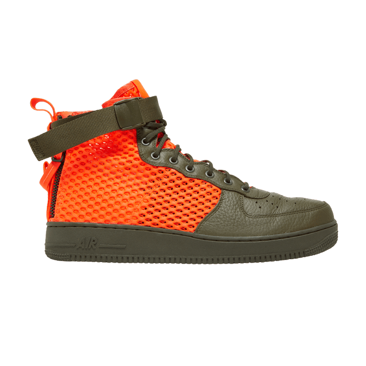 Nike SF Air Force 1 Mid QS 'Cargo Khaki Crimson'