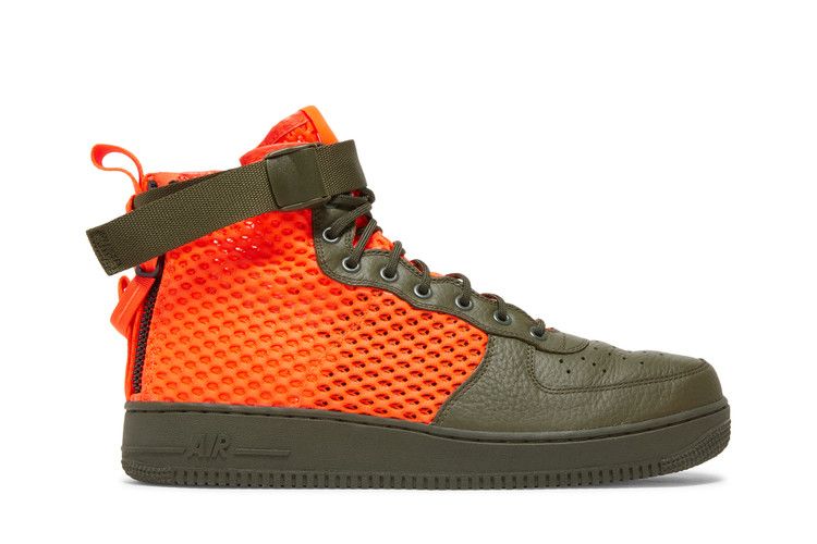 Nike SF Air Force 1 Mid QS 'Cargo Khaki Crimson'
