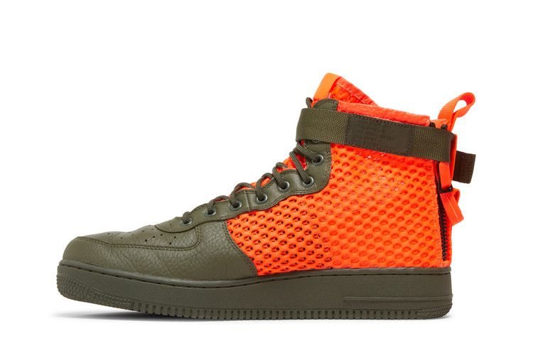 Nike SF Air Force 1 Mid QS 'Cargo Khaki Crimson'