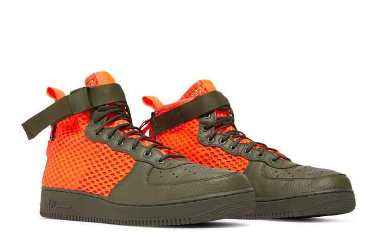 Nike SF Air Force 1 Mid QS 'Cargo Khaki Crimson'