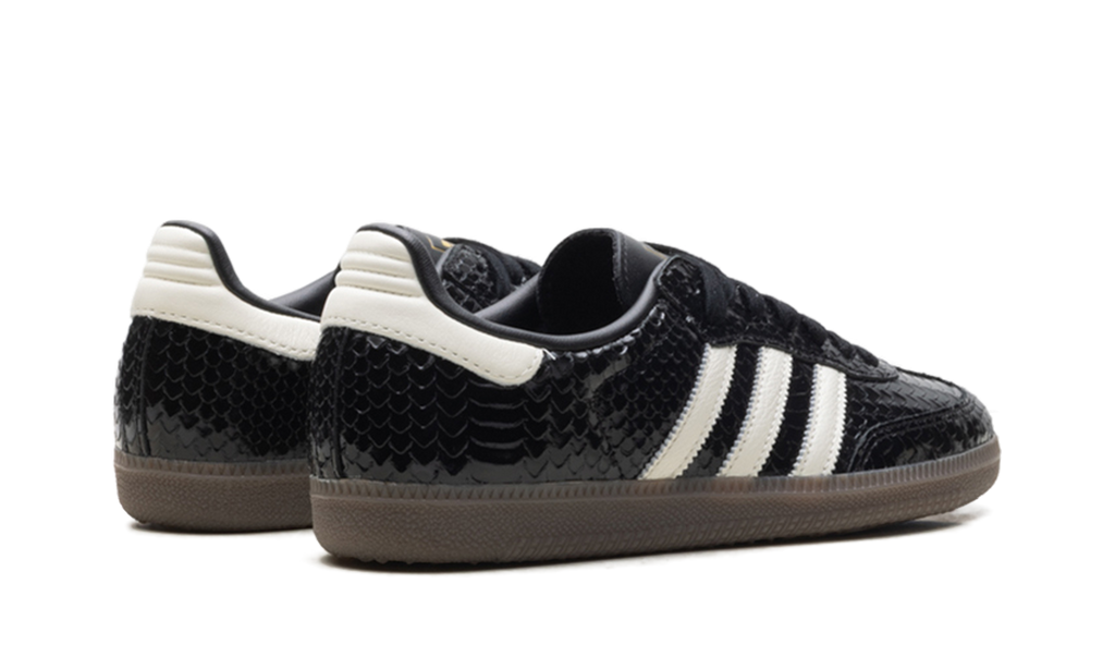 Adidas Samba OG WNNS "Patent Snakeskin Black Off White" IH9015