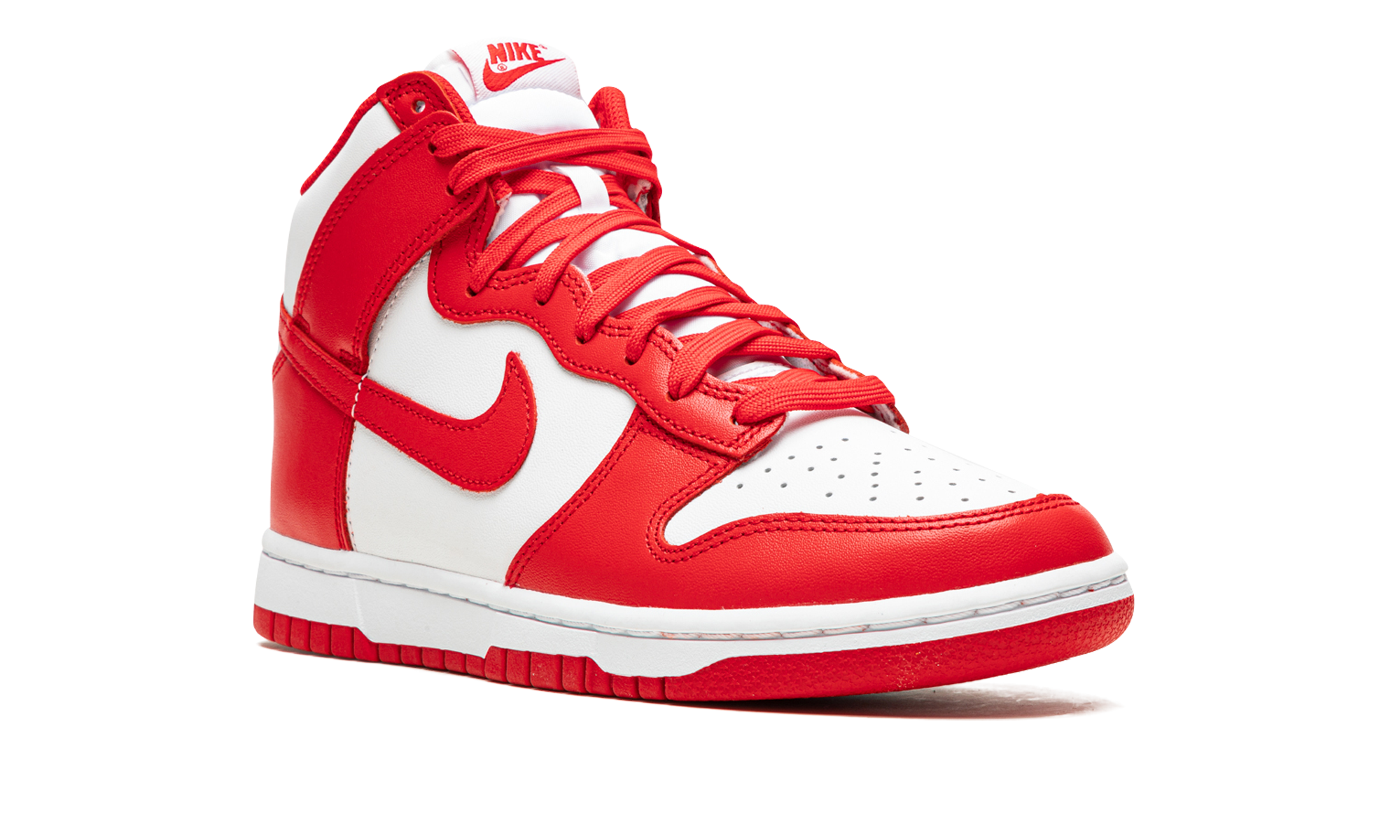 Dunk High "White / University Red" DD1399 106