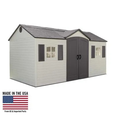 15 Ft. x 8 Ft. Outdoor Storage Shed