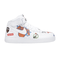 Supreme x NBA x Nike Air Force 1 Mid 'White'