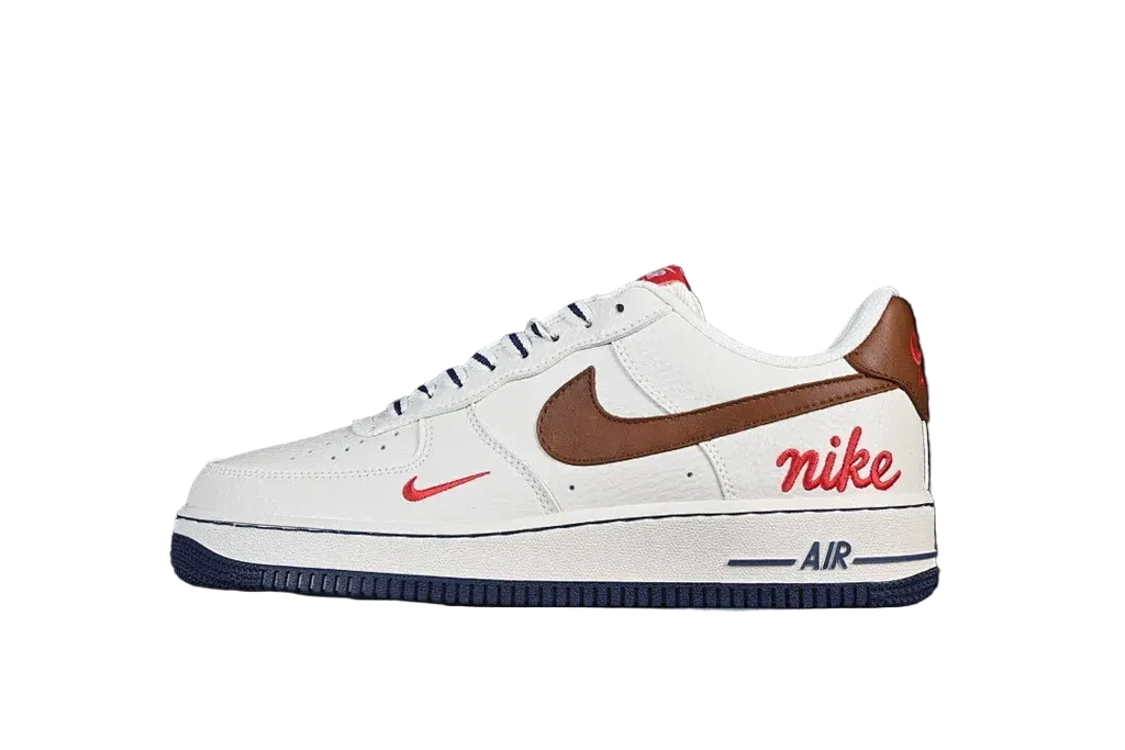 Nike Air Force 1 "White/Brown"