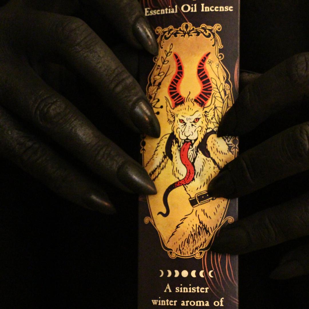 Krampus Incense: with All-Natural Frankincense, Fir, Peppermint, & Holiday Spices
