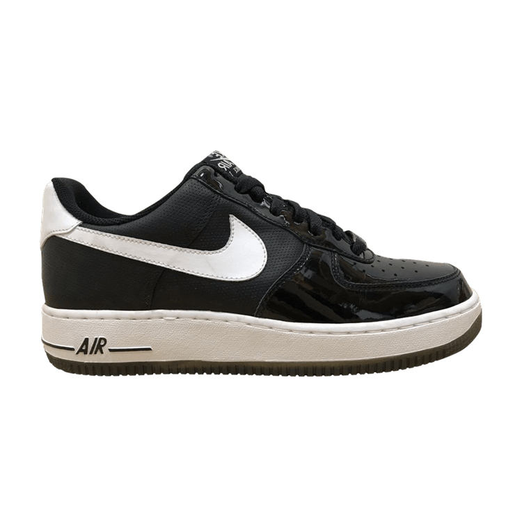 Nike Air Force 1 '07 'Black White Patent Toe'