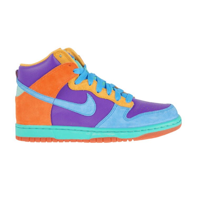 Nike Wmns Dunk High 6.0 'Pure Purple Cyan Coral'