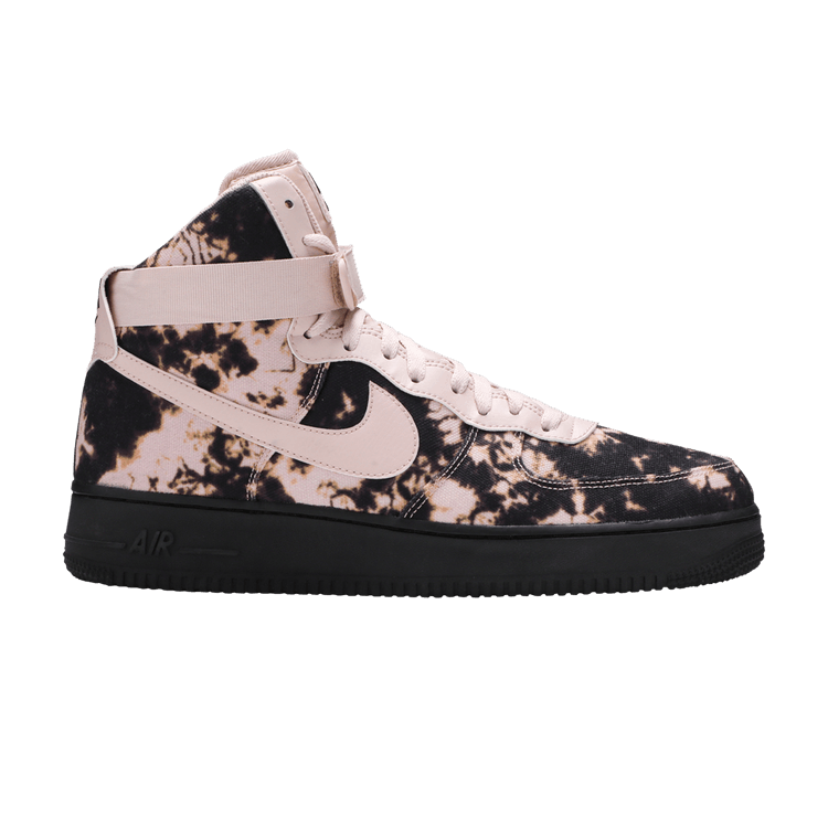Nike Air Force 1 High 'Acid Wash Print' — Particle Beige/Particle Beige-Black-Acid Wash Print
