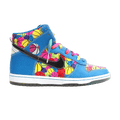 Nike Wmns Dunk High Skinny 'Doernbecher' — White/Black/Neptune Blue/Hot Pink