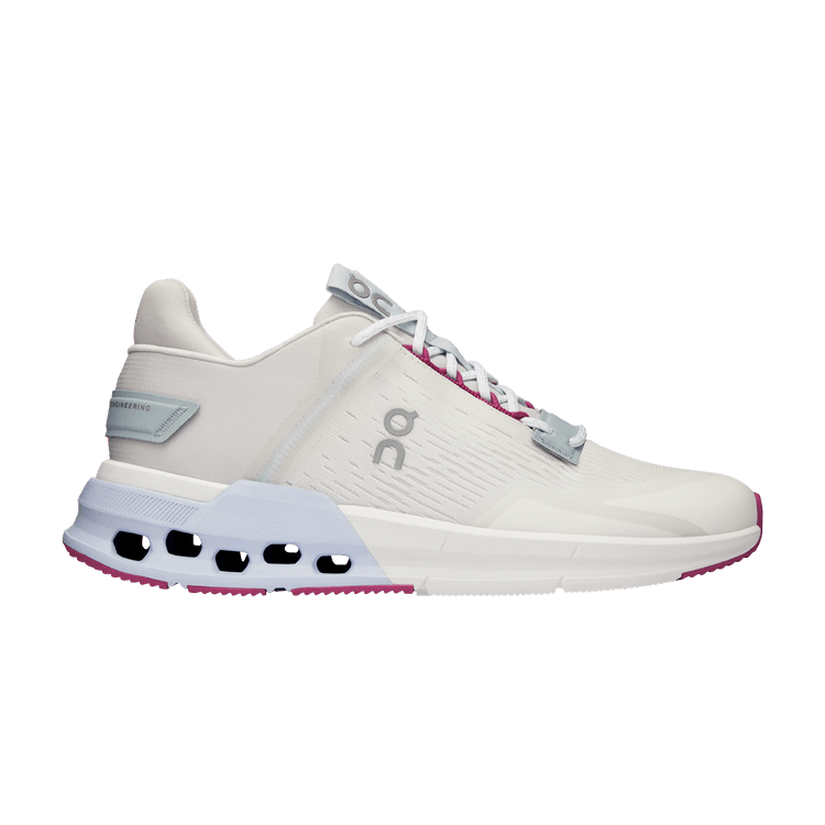 ON Wmns Cloudnova Flux 'Undyed White Heather'