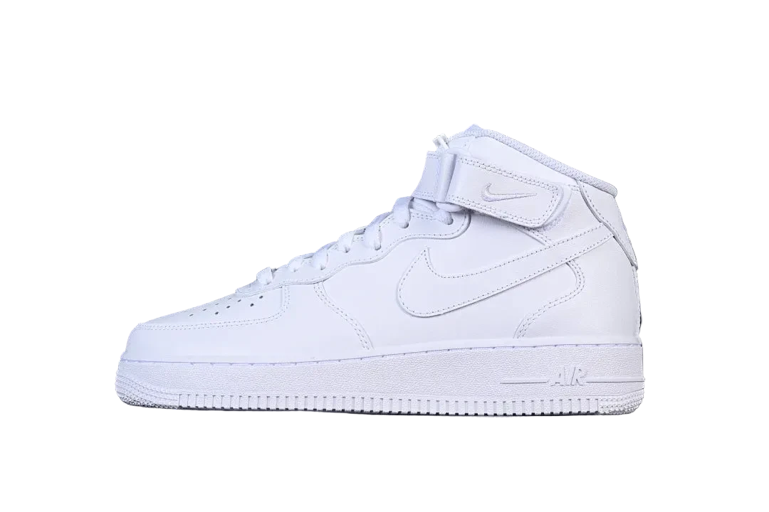 Nike Air Force 1 Mid "All White"