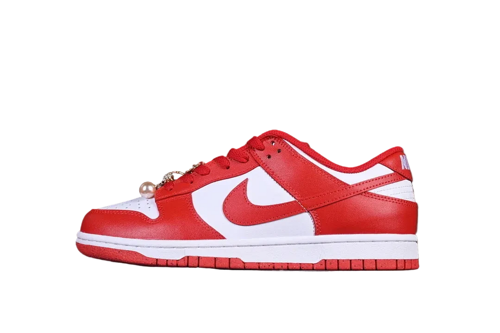 Nike SB Dunk Low "White Red Pearls"