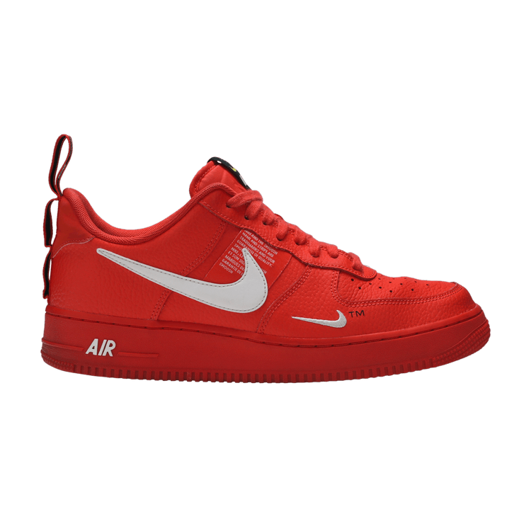 Nike Air Force 1 '07 LV8 'Overbranding' — Team Orange/White-Black-Tour Yellow
