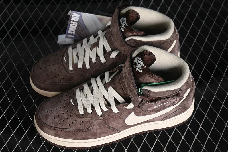 Nike Air Force 1 Mid "Chocolate/Cream"