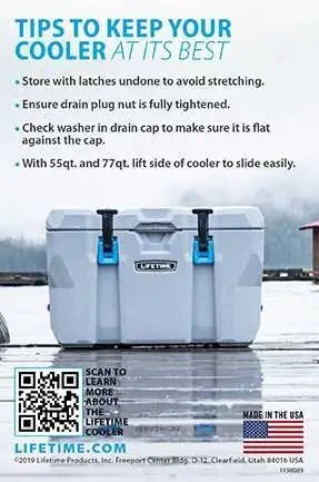 77 Quart High Performance Cooler