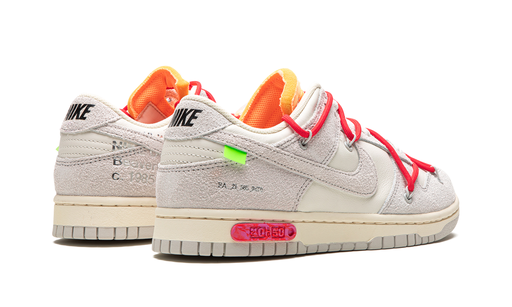 Dunk Low "Off-White - Lot 40" DJ0950 103