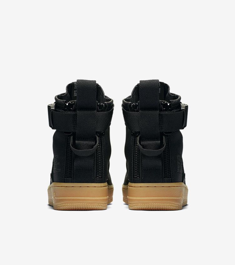 Nike Wmns SF Air Force 1 Mid 'Black Gum'