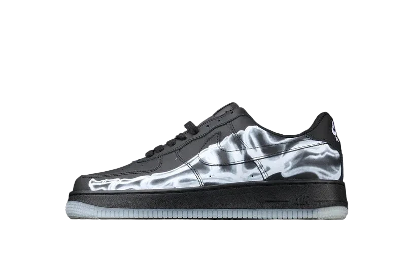 Nike Air Force 1 '07 "Skeleton Black"
