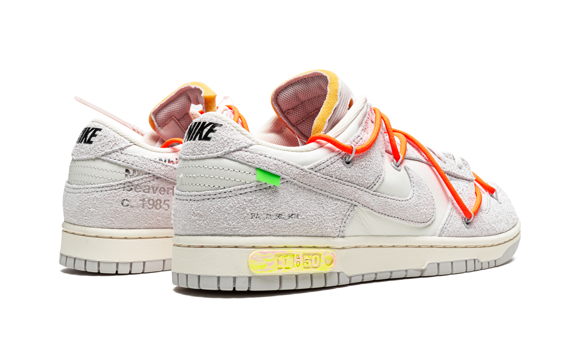 Dunk Low "Off-White - Lot 11" DJ0950 108