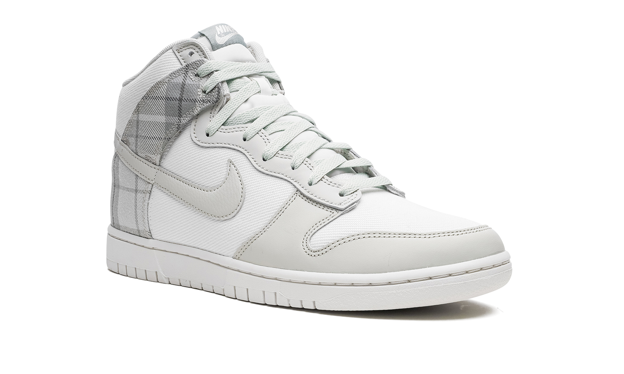 Dunk High "Plaid - Summit White" DV0826 100
