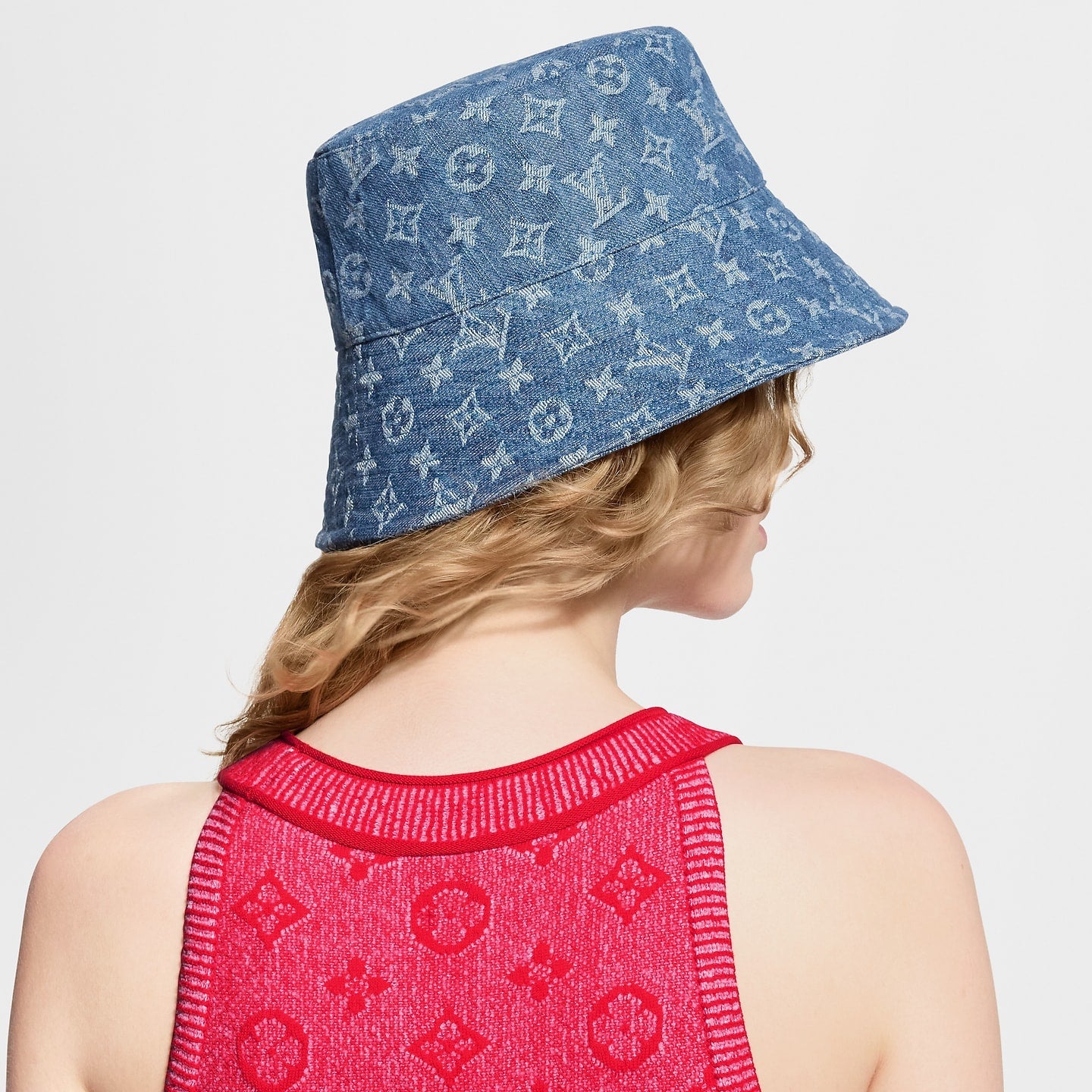 Denim Bucket Hat Blue
