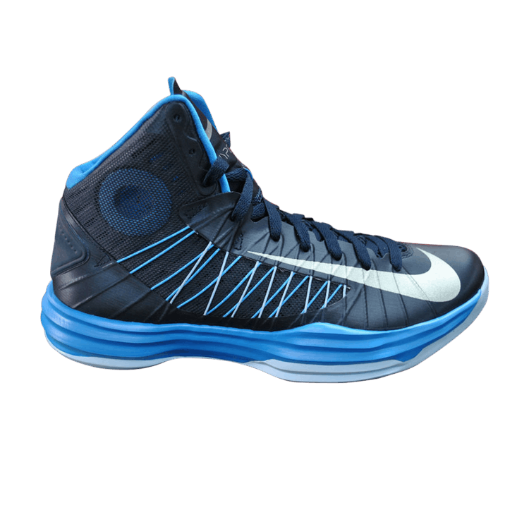 Nike Hyperdunk 2012+ 'Black Blue Glow'