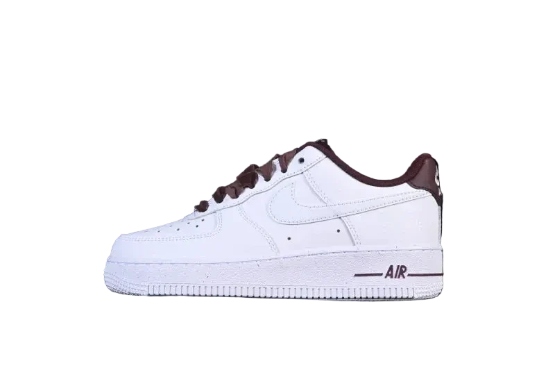 Nike Air Force 1 "White/Dark Brown"