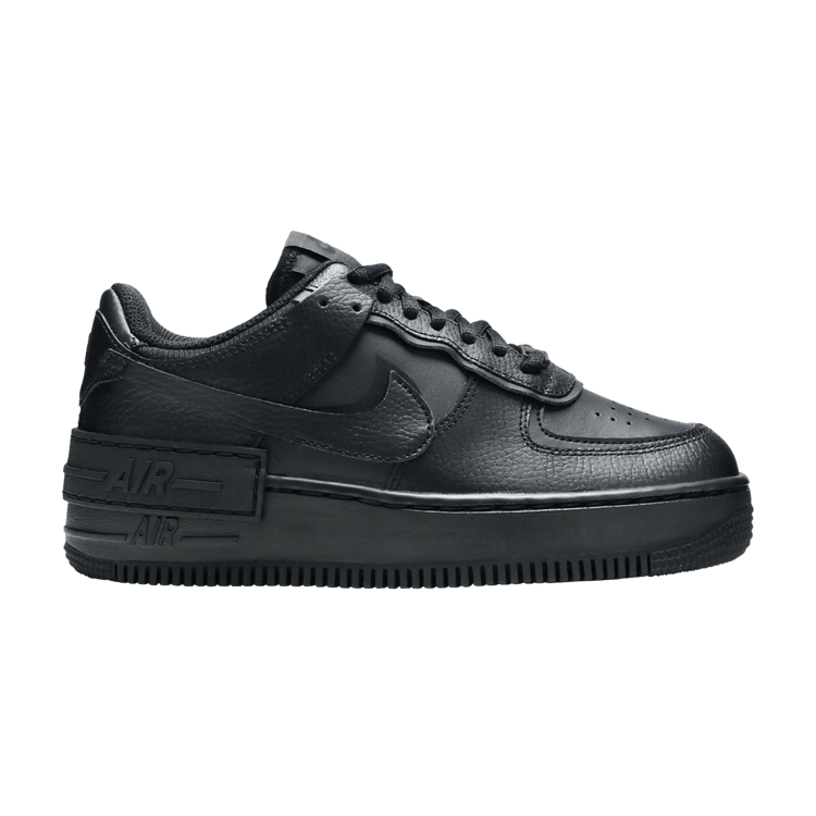 Nike Wmns Air Force 1 Shadow 'Triple Black' — Black/Black/Black