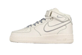 Nike Air Force 1 Mid Reflective "Triple Cream/Grey"