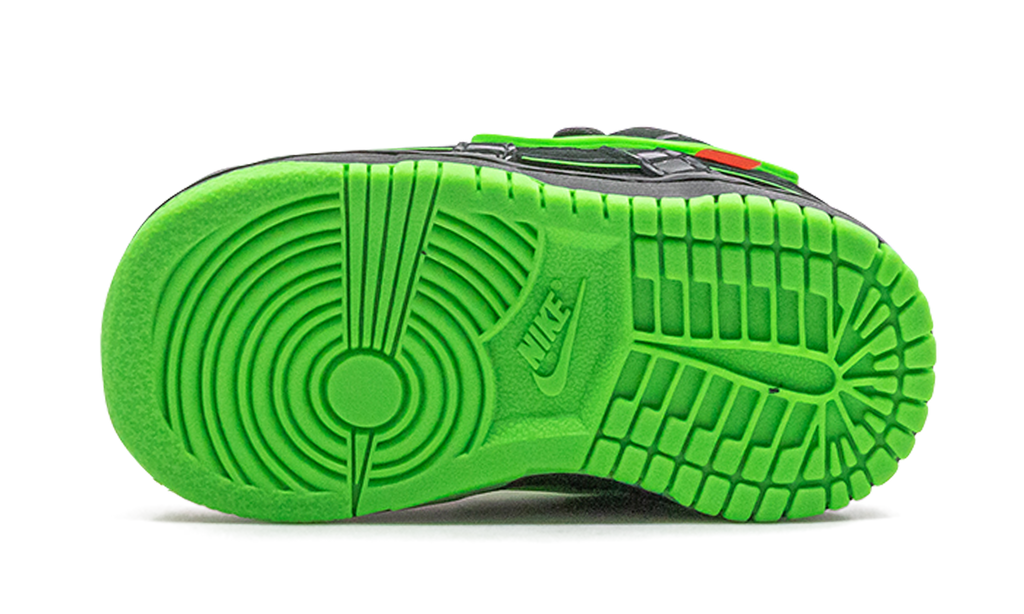 RUBBER DUNK TD "Off-White - Green Strike" CW7444 001