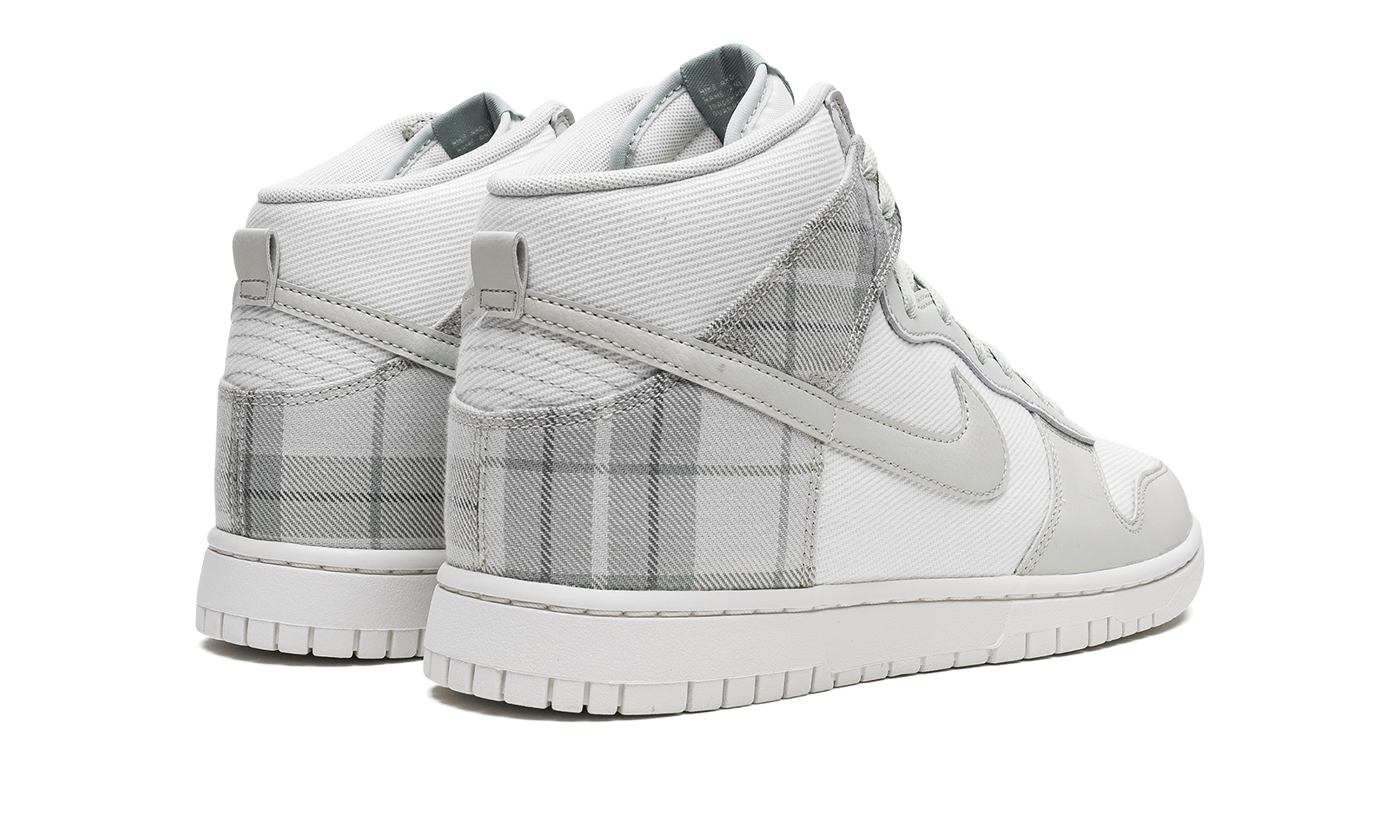 Dunk High "Plaid - Summit White" DV0826 100