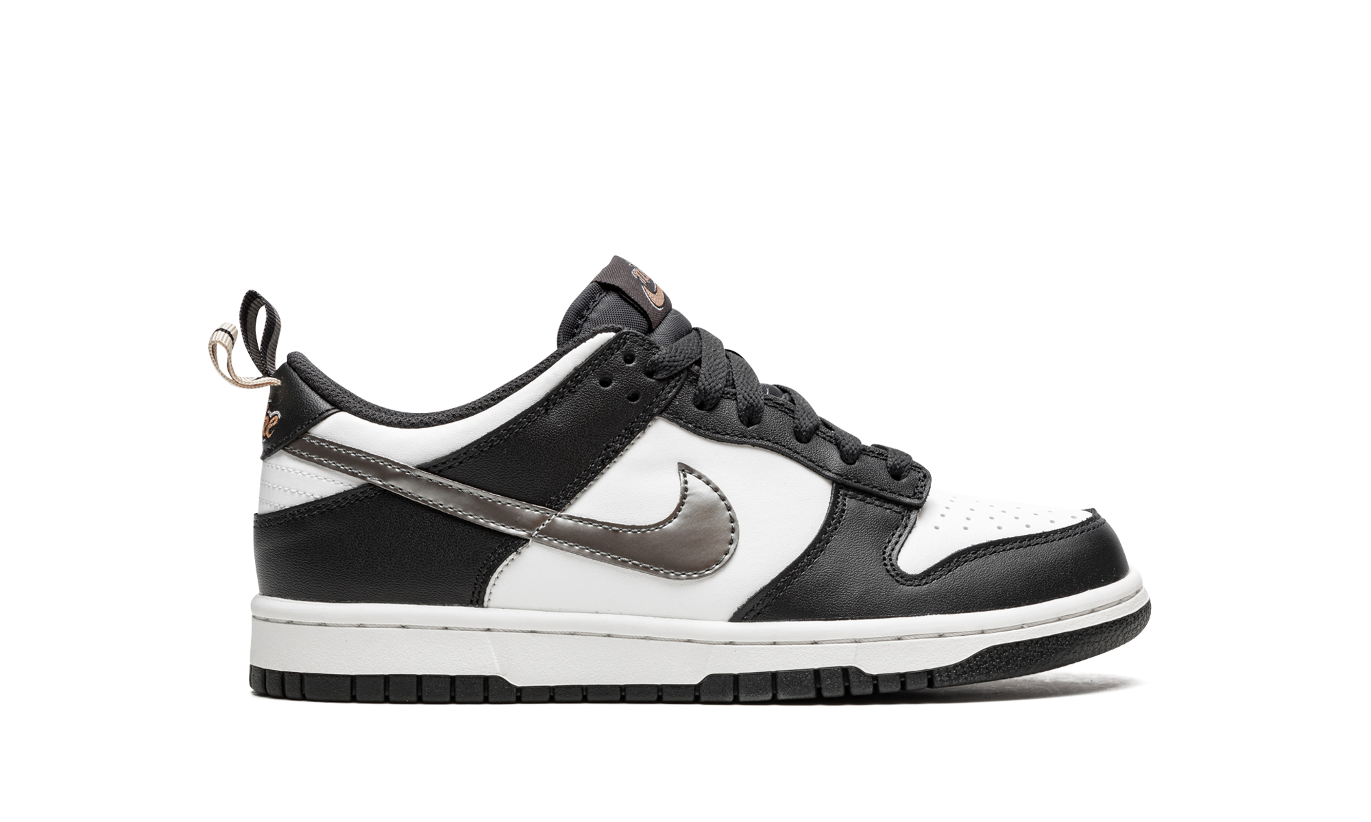Dunk Low "Black White Metallic" DH9764 001