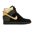 Nike Wmns Dunk Sky High Studs QS 'Black Metallic Gold'